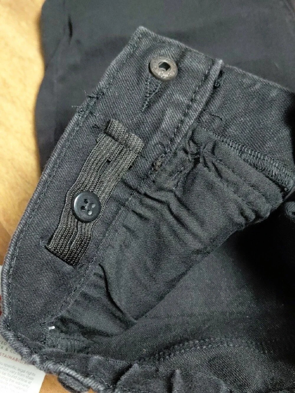 Wrangler NWT Toddler Boys Black Straight Leg Stretch Jeans 5T